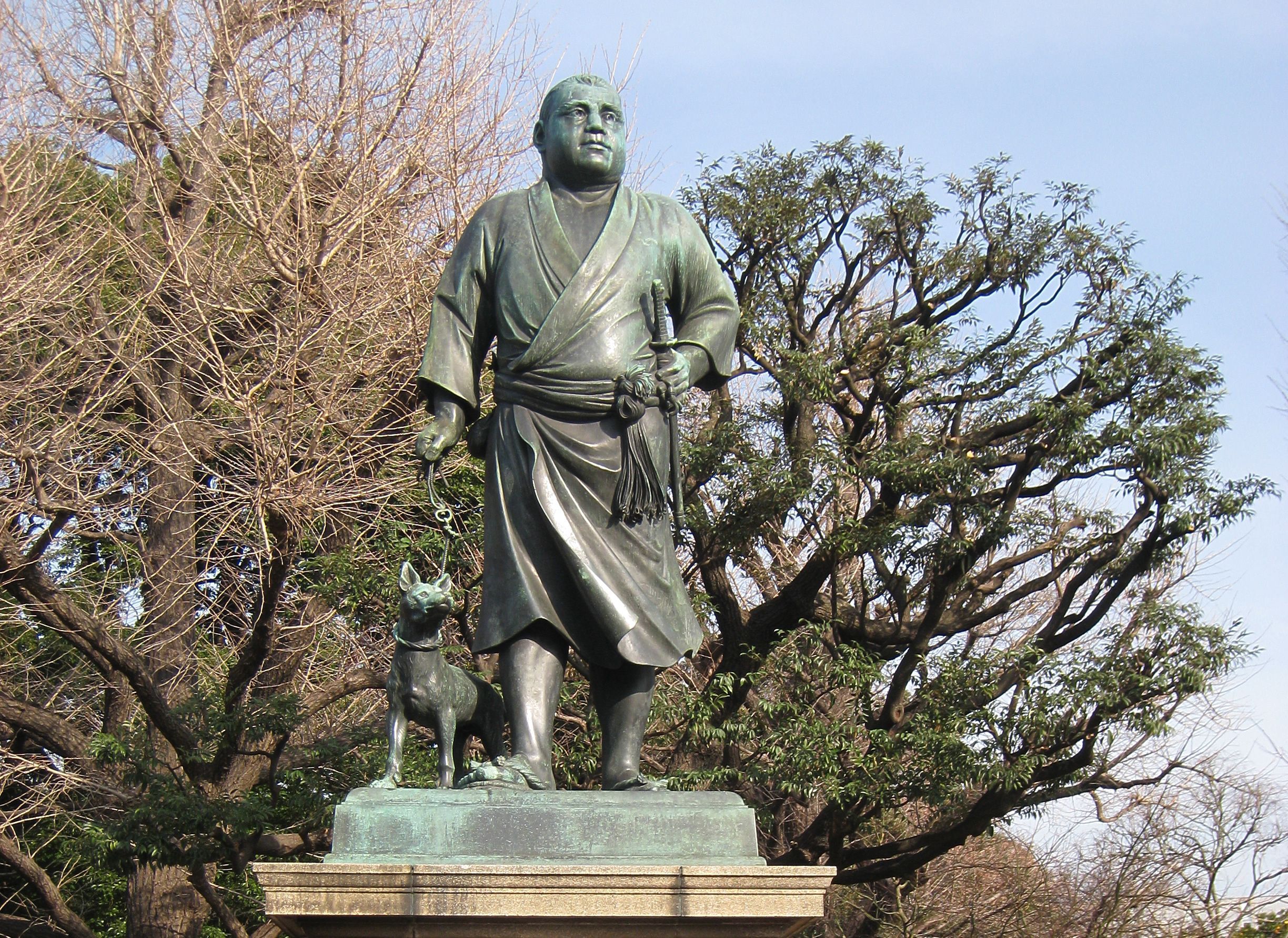 Statue_of_Saigo_Takamori,_Ueno_Park,_Tokyo
