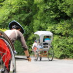 気分サイコ～♪愛犬と軽井沢で人力車初体験！！