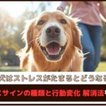 「犬はストレスがたまるとどうなる？」ストレスサインの種類と行動変化、解消法をご紹介