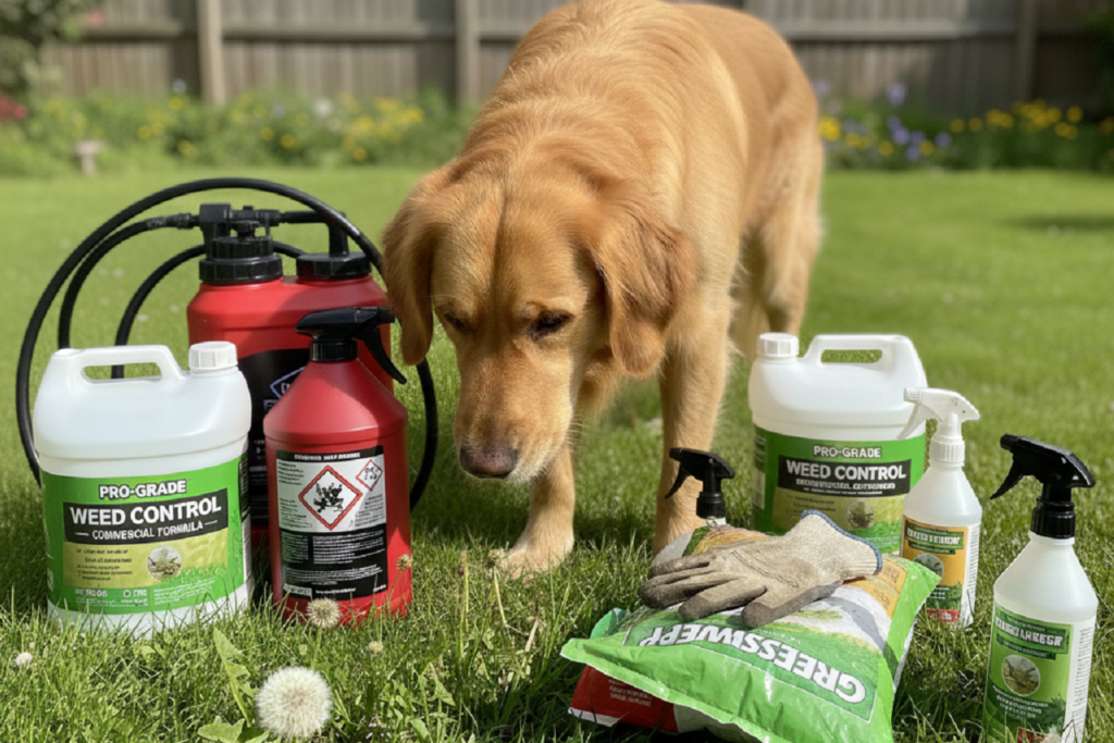 春に注意したい！犬の意外な天敵、除草剤中毒って？主な症状や対処法について