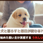 【犬と暮らすと毎日が変わる？】犬を飼い始めた飼い主が実感する“うれしい変化“7つ