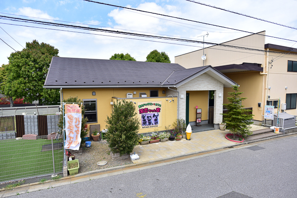 素敵なドッグカフェと屋内ドッグランがあります