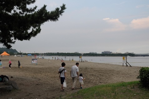 夏場はワンちゃん立入禁止になります