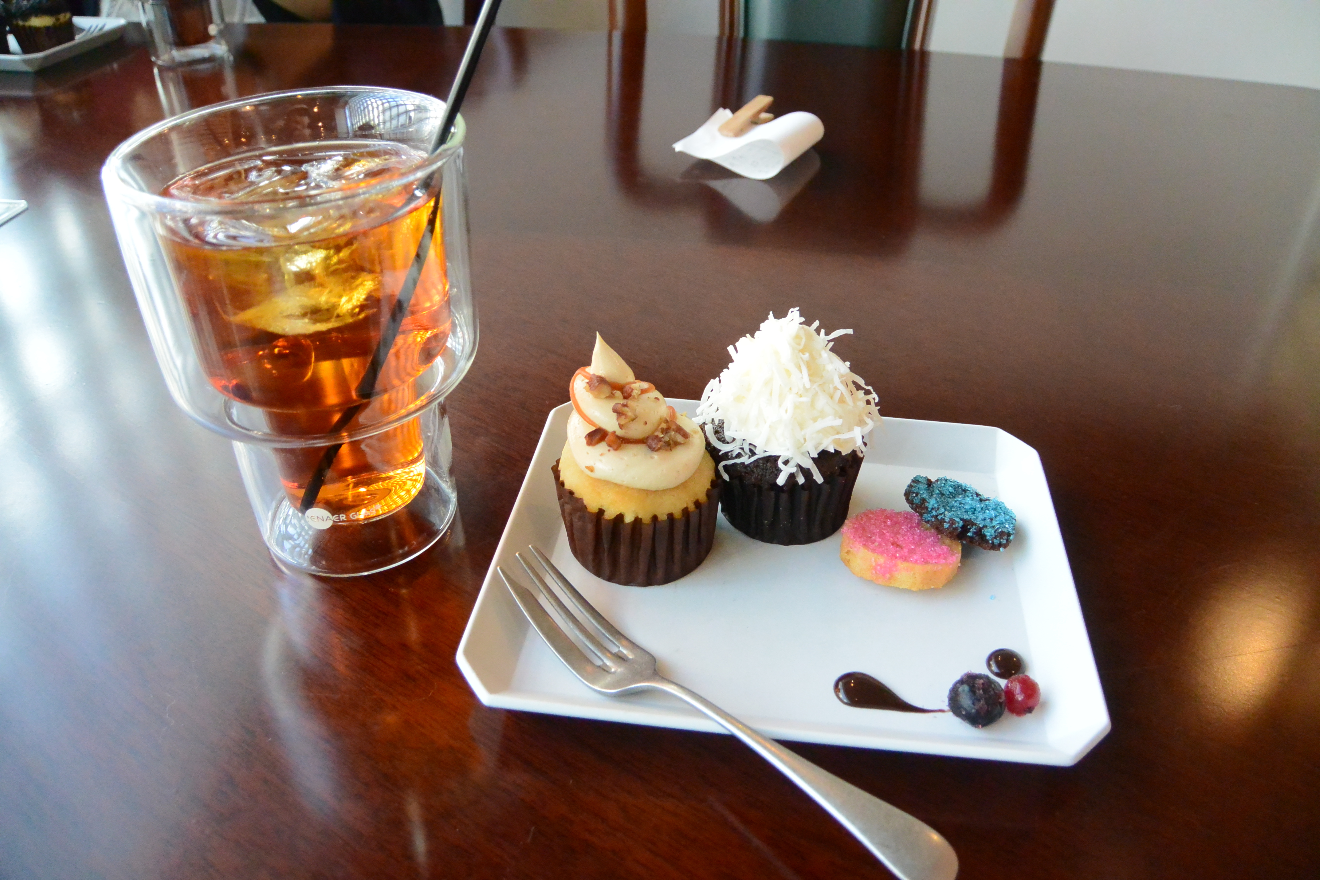 カップケーキがおいしく店員さんも親切