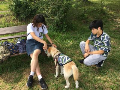 我が家で流行りの愛犬とお揃い