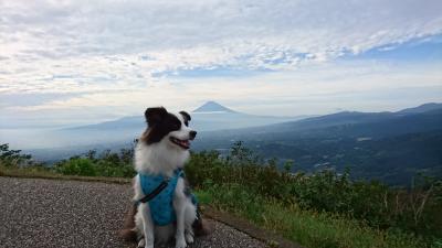 富士山と秋の空