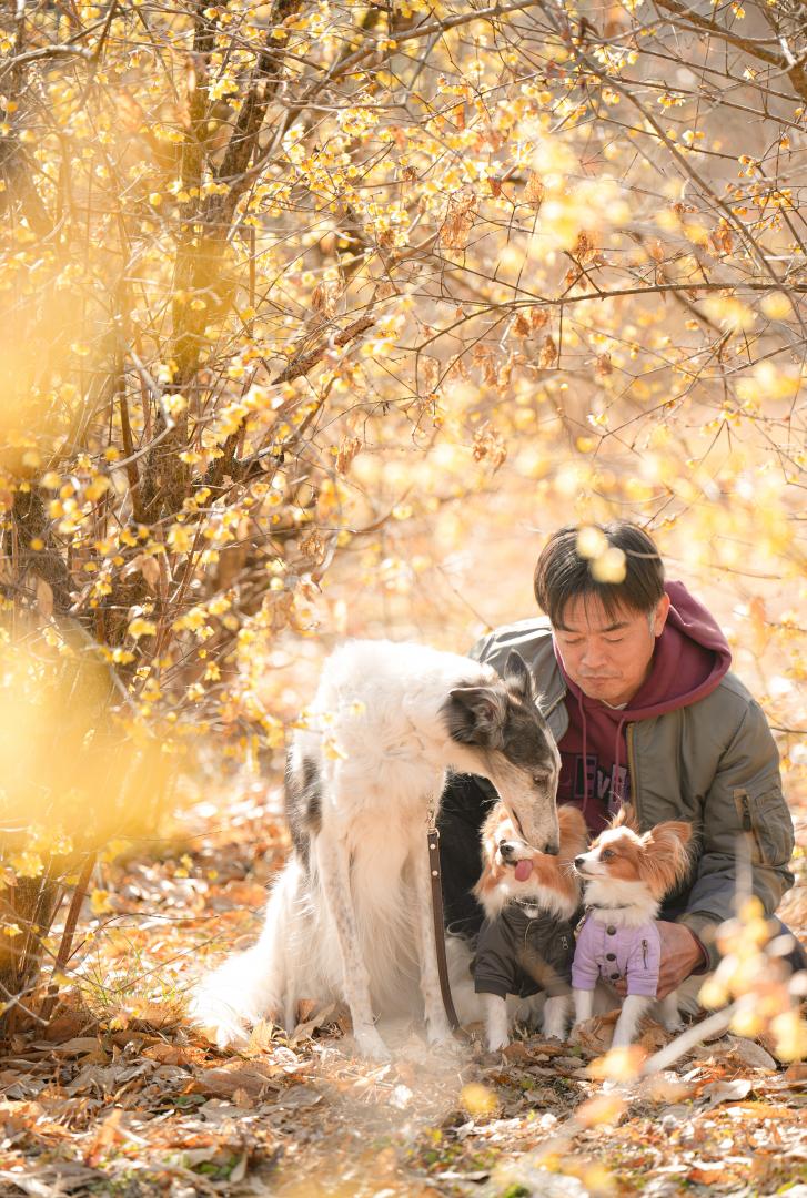 甘い香りに包まれて