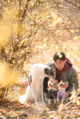 甘い香りに包まれて